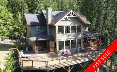 North Kootenay Lake Waterfront home and acreage for sale: Murphy Creek Landing 4 bedroom 2,576 sq.ft. (Listed 2022-07-25)